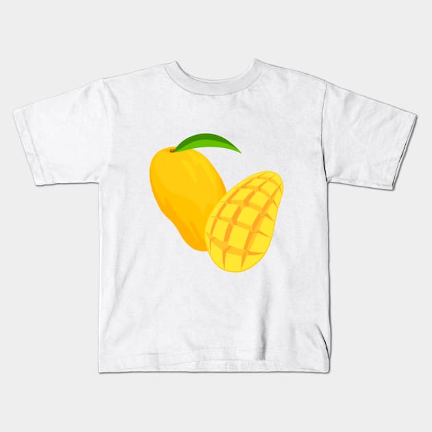 Mango Fever Kids T-Shirt by JalainaCarey